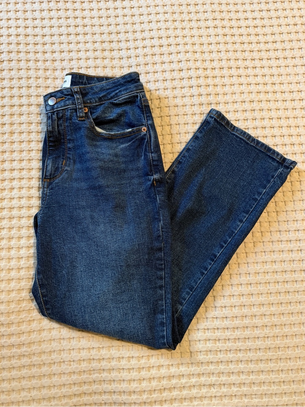 Sonoma Dark Blue Straight-Leg Women's Jeans